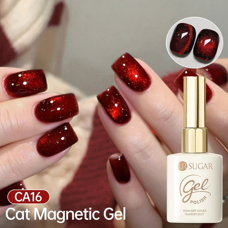 UR SUGAR 15ml Cat Magnetic Gel Nail Polish