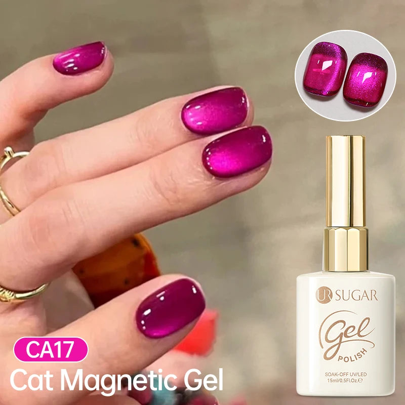 UR SUGAR 15ml Cat Magnetic Gel Nail Polish